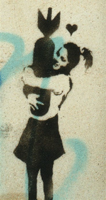 banksy atomic bomb